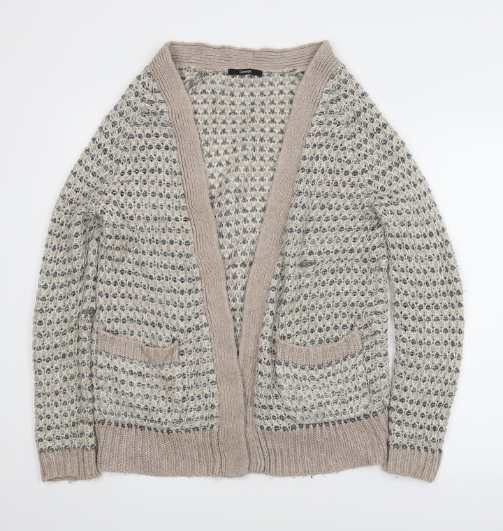 George Womens Pink Cardigan Jumper Size 8