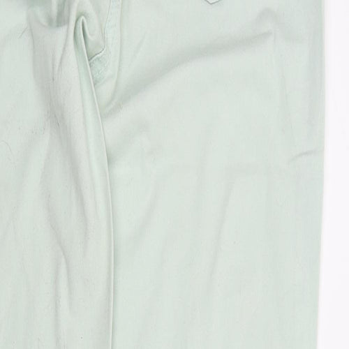 NEXT Womens Green   Chino Trousers Size 10 L26 in
