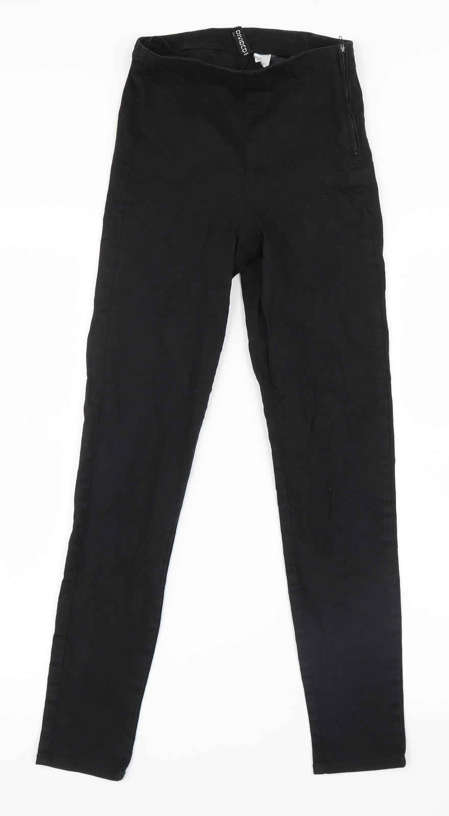 Divided by H&M Womens Black   Trousers  Size 4 L26 in