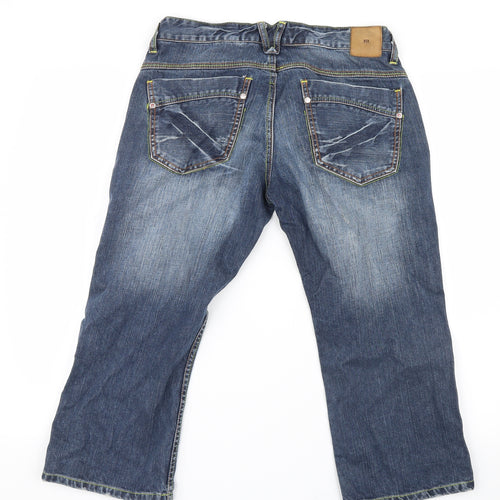 Cropp Mens Blue  Denim Cropped Jeans Size 30 in L20 in