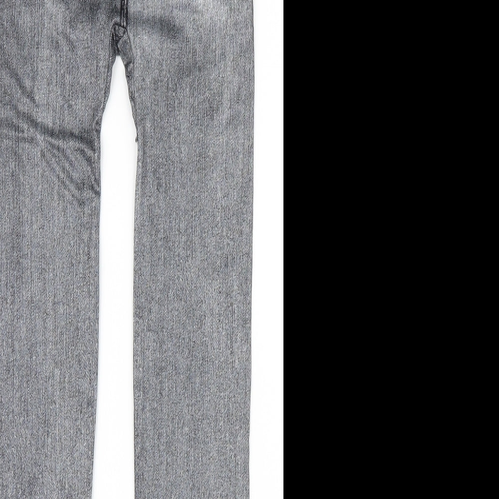 Zlimmy Womens Grey   Jegging Leggings Size S L28 in
