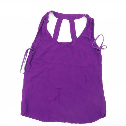 New Look Womens Purple   Basic Tank Size 8