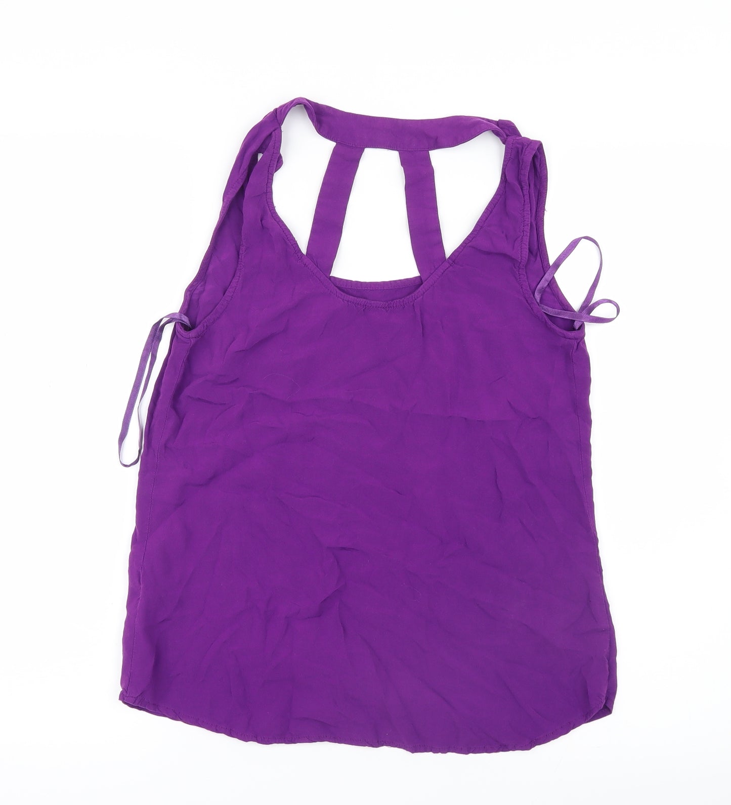 New Look Womens Purple   Basic Tank Size 8