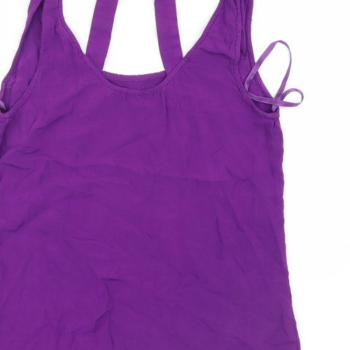 New Look Womens Purple   Basic Tank Size 8