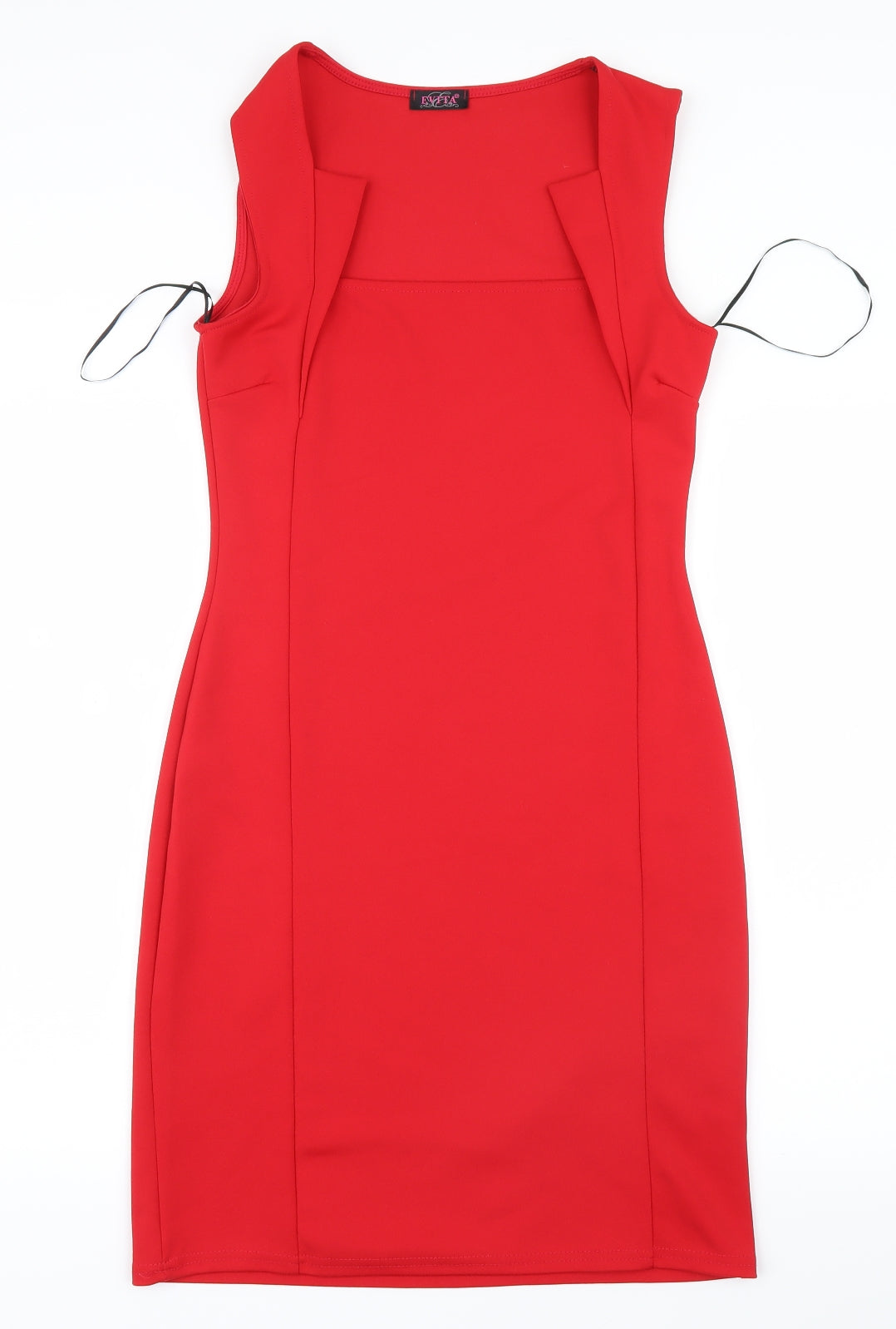 Evita Womens Red   Pencil Dress  Size 12
