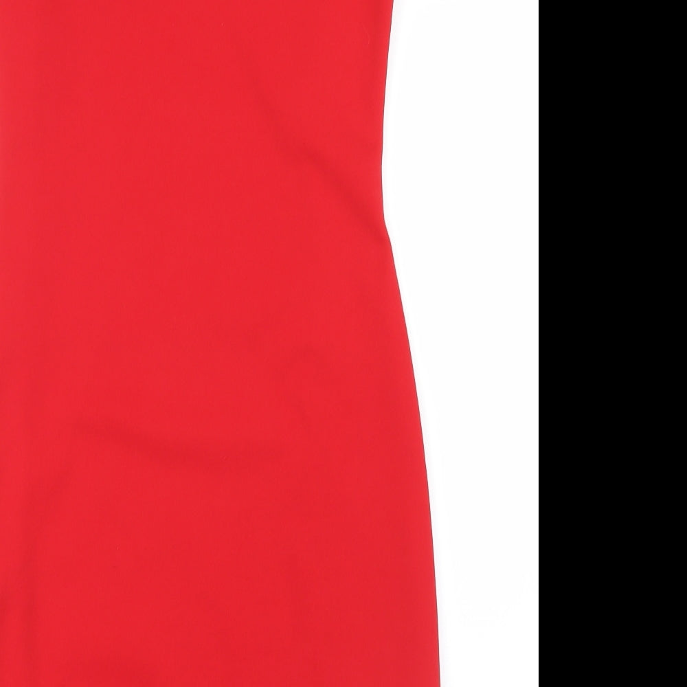 Evita Womens Red   Pencil Dress  Size 12
