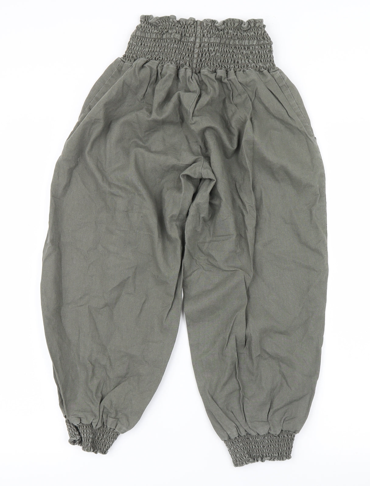 George Womens Green   Cargo Trousers Size 12 L21 in