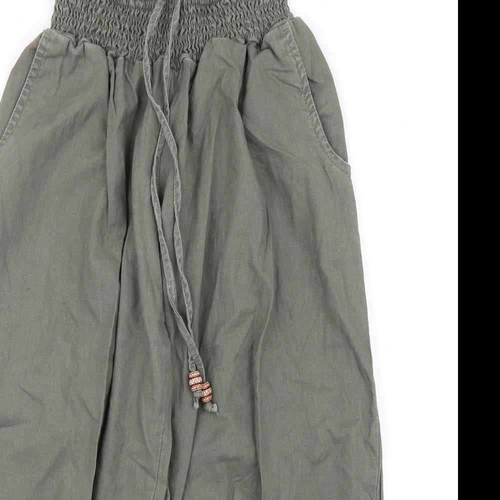 George Womens Green   Cargo Trousers Size 12 L21 in