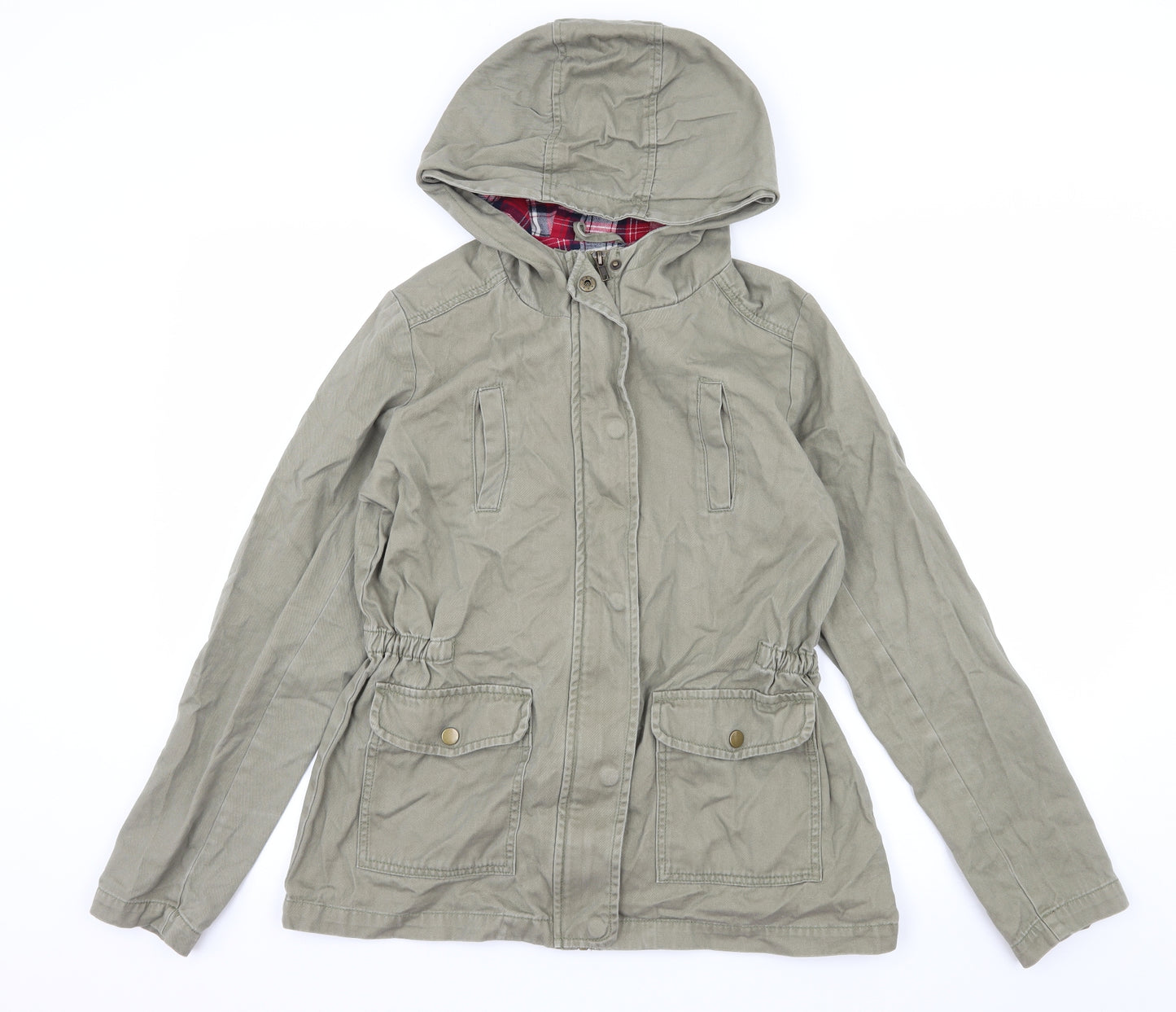 New Look Girls Green  Denim Jacket  Size 14-15 Years