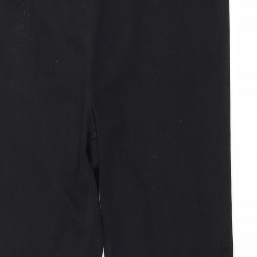 George Womens Black  Denim Jegging Jeans Size 12 L29 in