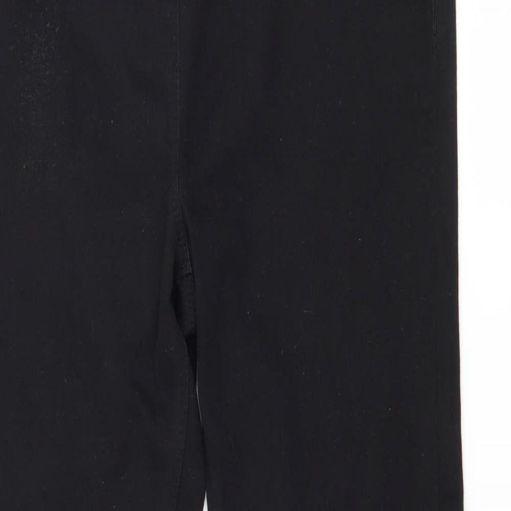 George Womens Black  Denim Jegging Jeans Size 12 L29 in