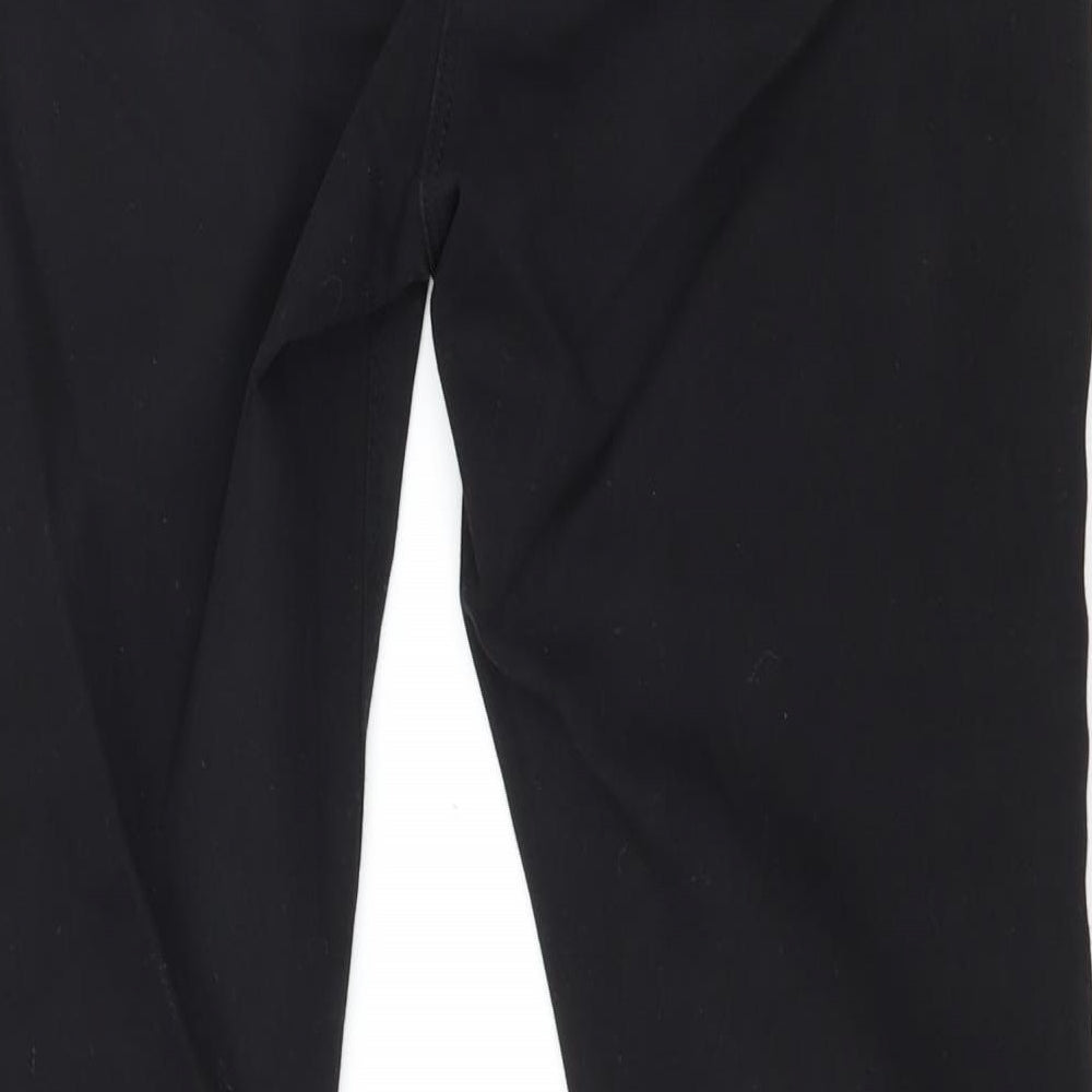 George Womens Black  Denim Jegging Jeans Size 12 L29 in