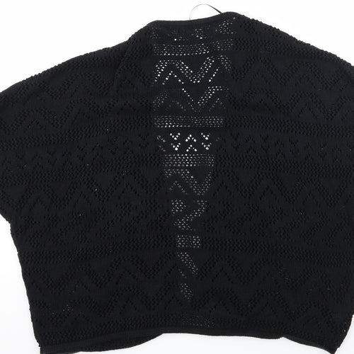 George Womens Black  Knit Cardigan Jumper Size 20