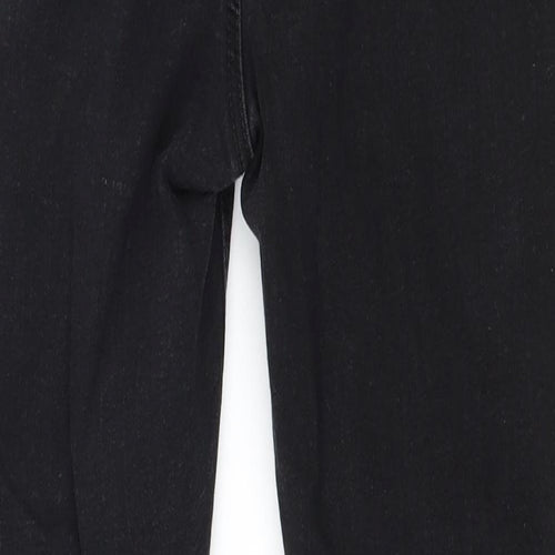 Denim & Co. Womens Black  Denim Skinny Jeans Size 10 L27 in