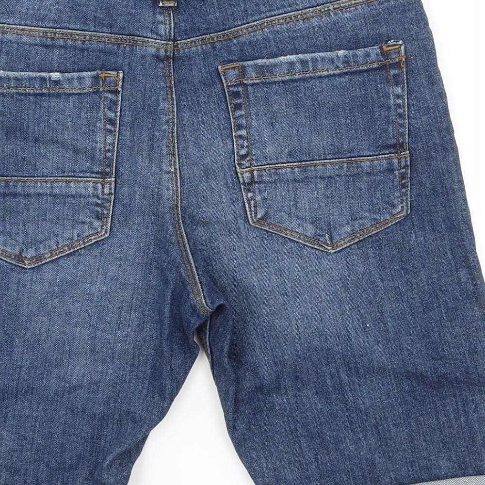 River Island Boys Blue  Denim Bermuda Shorts Size 11-12 Years