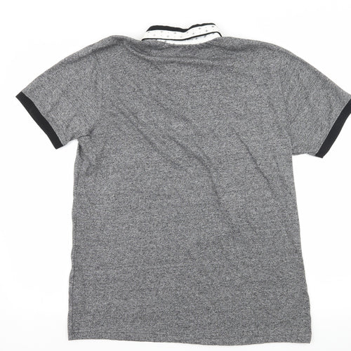 Twisted Soul Mens Grey  Jersey  T-Shirt Size M