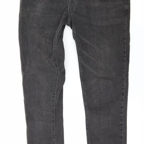 NEXT Mens Grey  Denim Straight Jeans Size 30 in L30 in