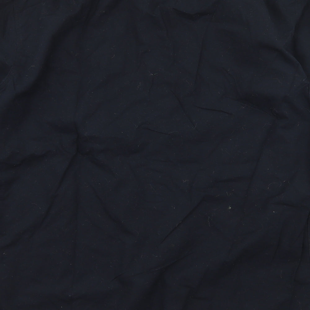 Topman Mens Black    Button-Up Size M