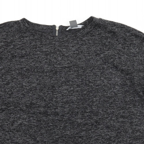 Primark Womens Grey  Knit Pullover Jumper Size 12