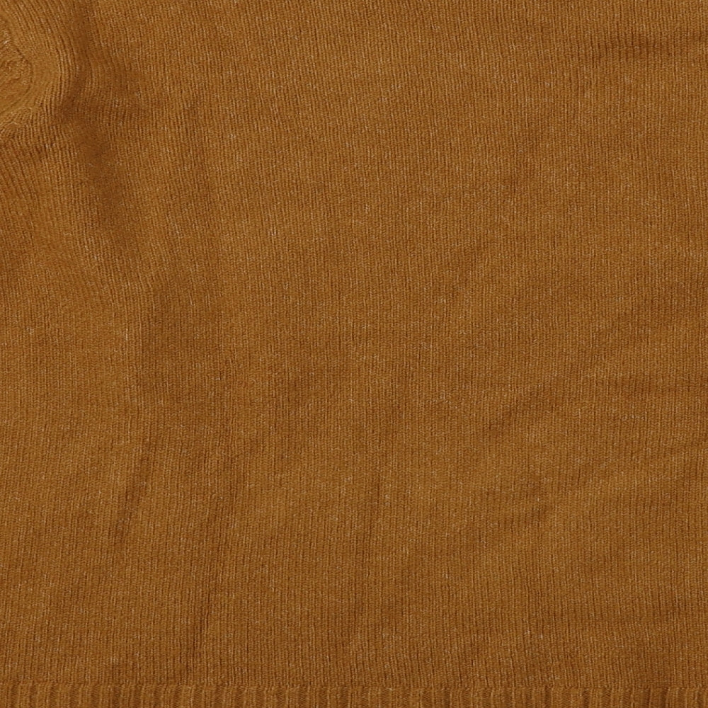Warehouse Womens Brown  Knit Pullover Jumper Size 16