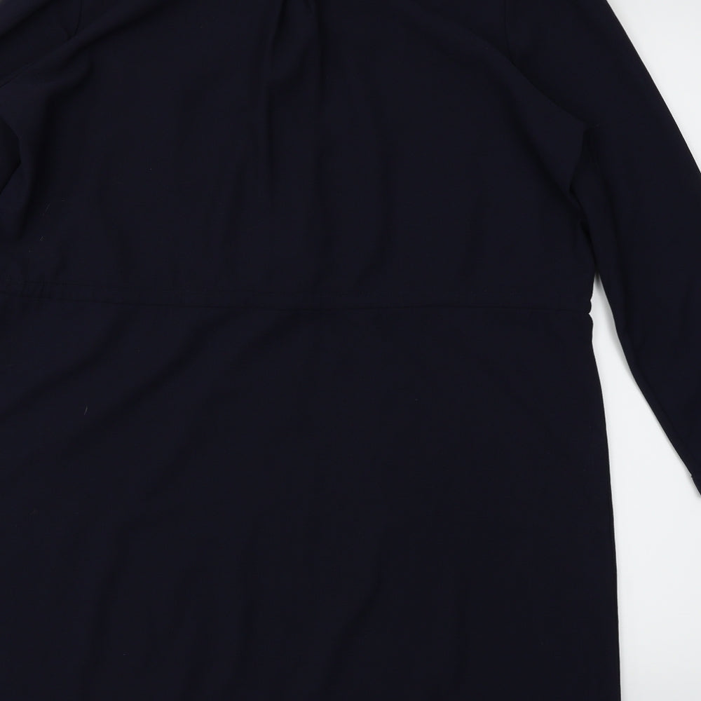 Atmosphere Womens Blue   Shirt Dress  Size 16
