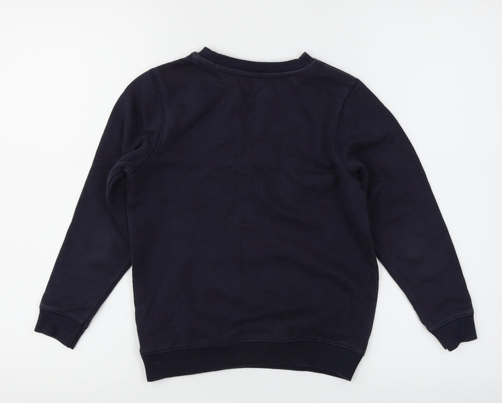 TU Boys Blue   Pullover Sweatshirt Size 7 Years  - School