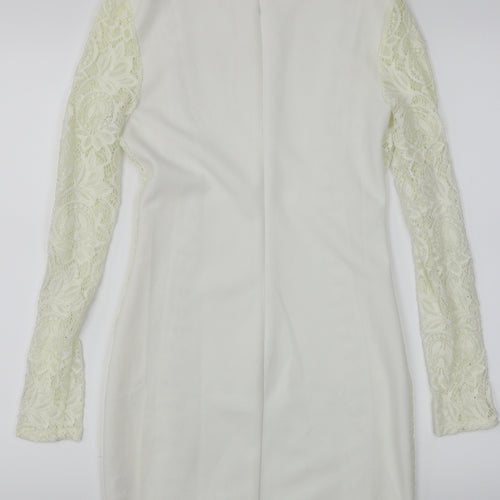 Misspap Womens White   Bodycon  Size 8