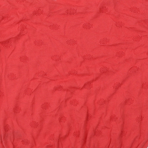 George Womens Pink  Knit Shrug Jumper Size 10