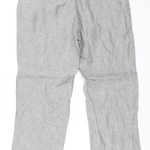 Marks and Spencer Womens Grey   Trousers  Size 34 in L29 in