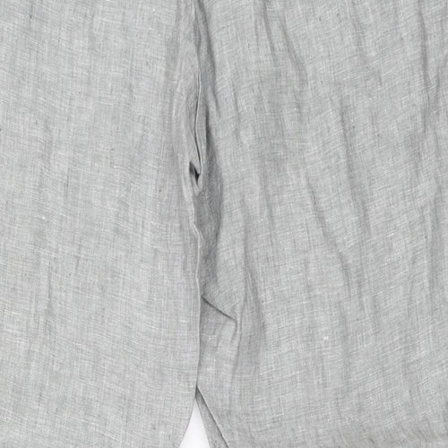 Marks and Spencer Womens Grey   Trousers  Size 34 in L29 in