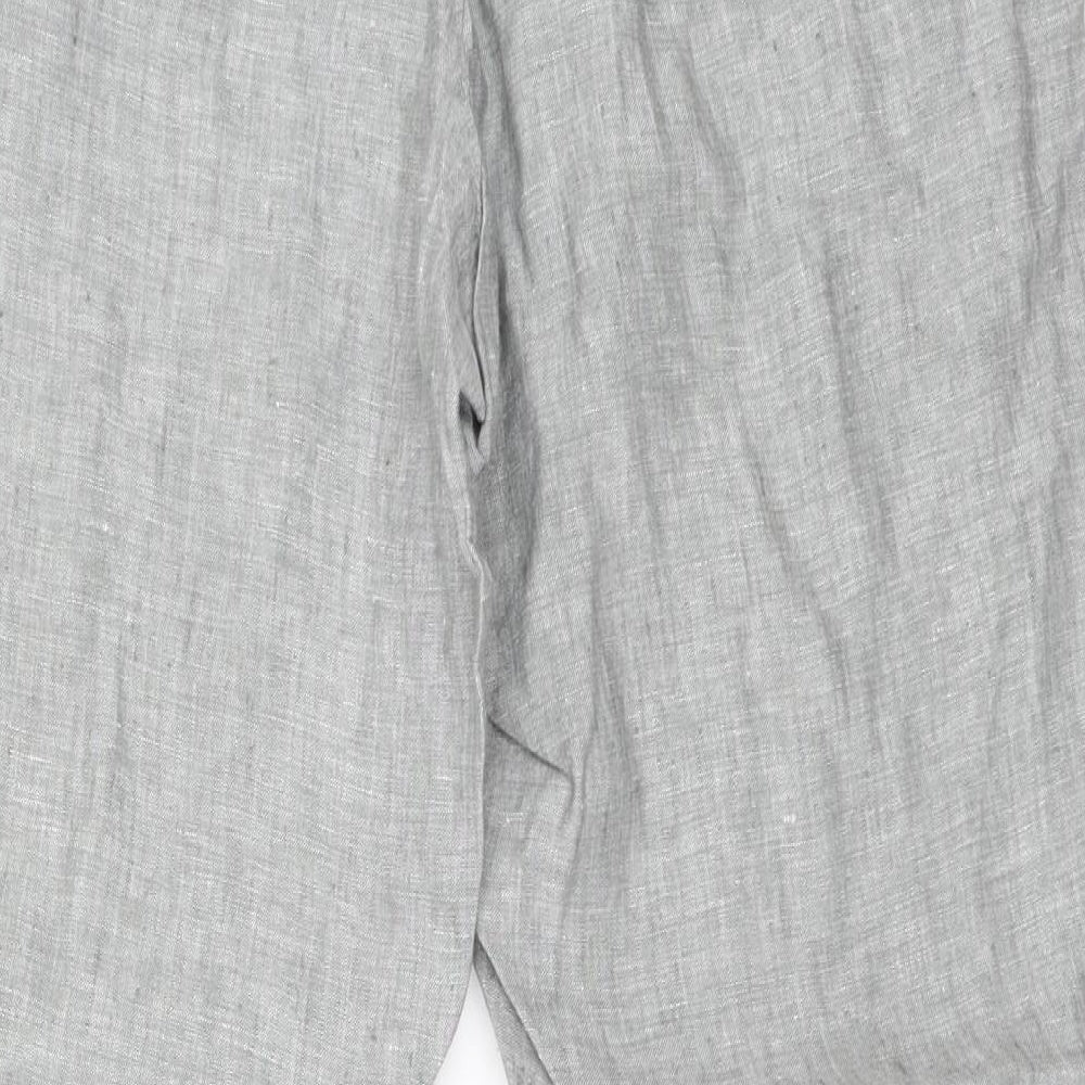 Marks and Spencer Womens Grey   Trousers  Size 34 in L29 in