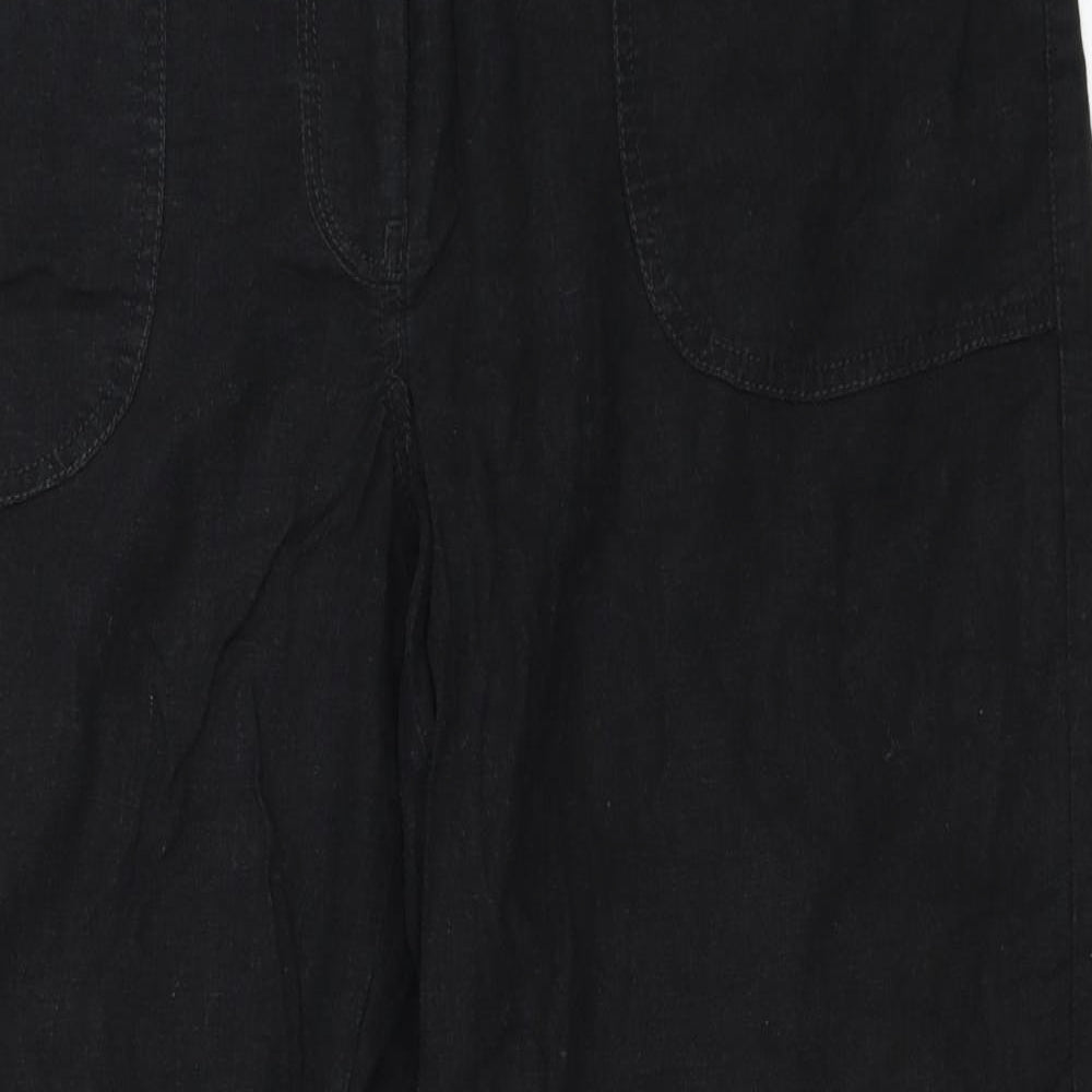 NEXT Womens Black   Jogger Trousers Size 14 L28 in