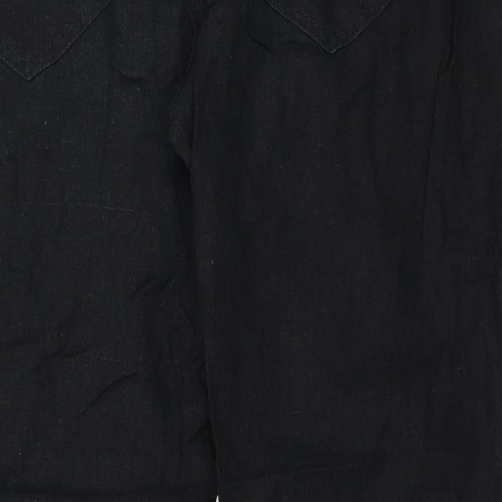 NEXT Womens Black   Jogger Trousers Size 14 L28 in