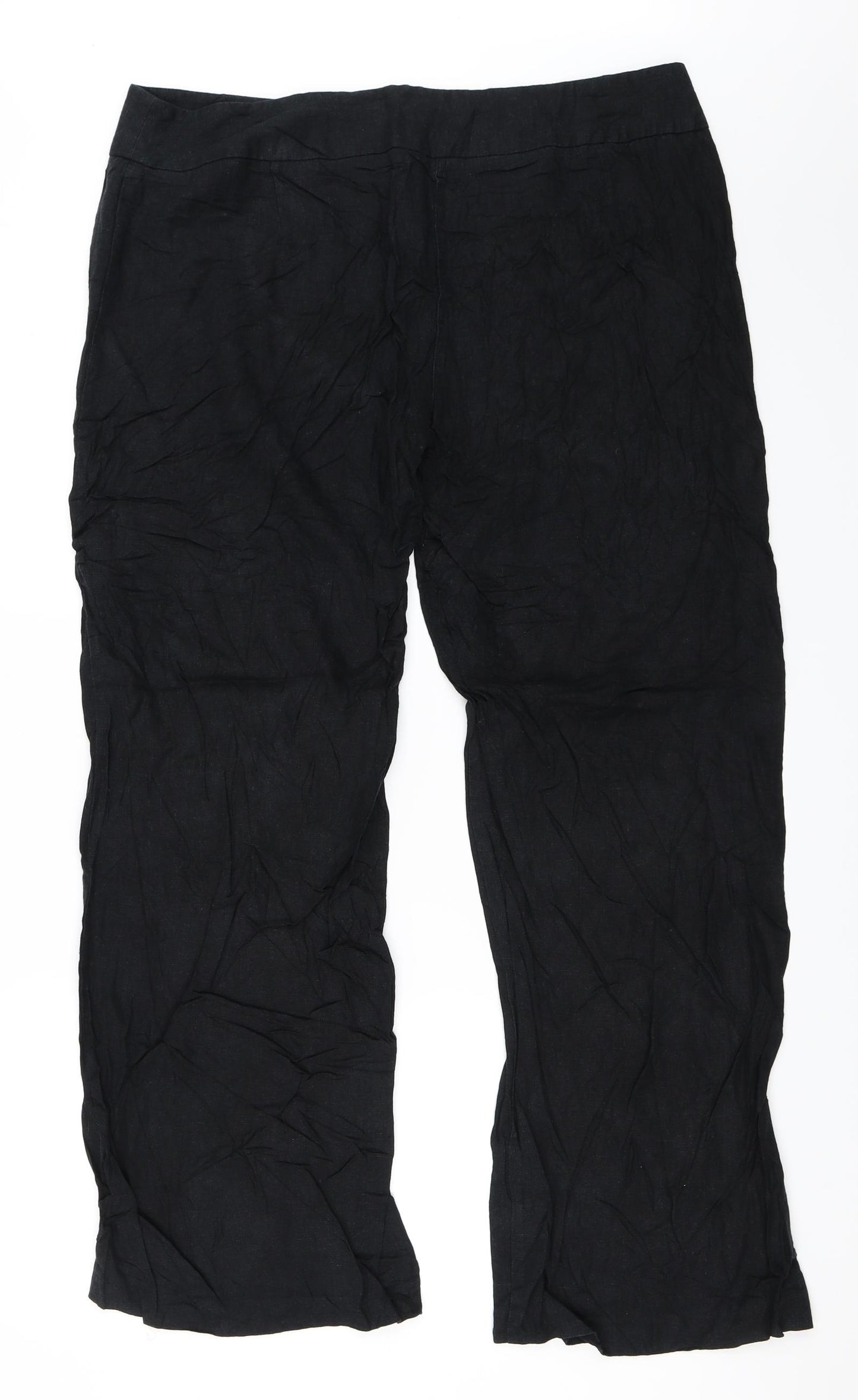 George Womens Black   Trousers  Size 18 L31 in