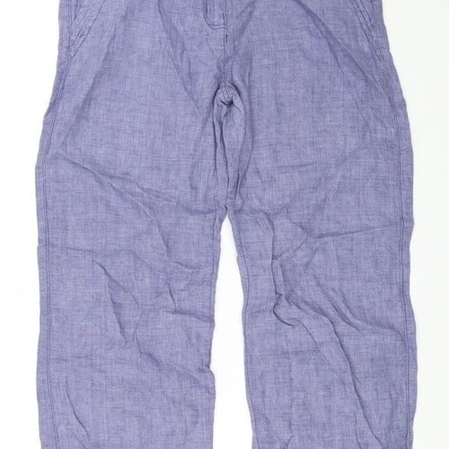 George Womens Blue   Trousers  Size 12 L28 in