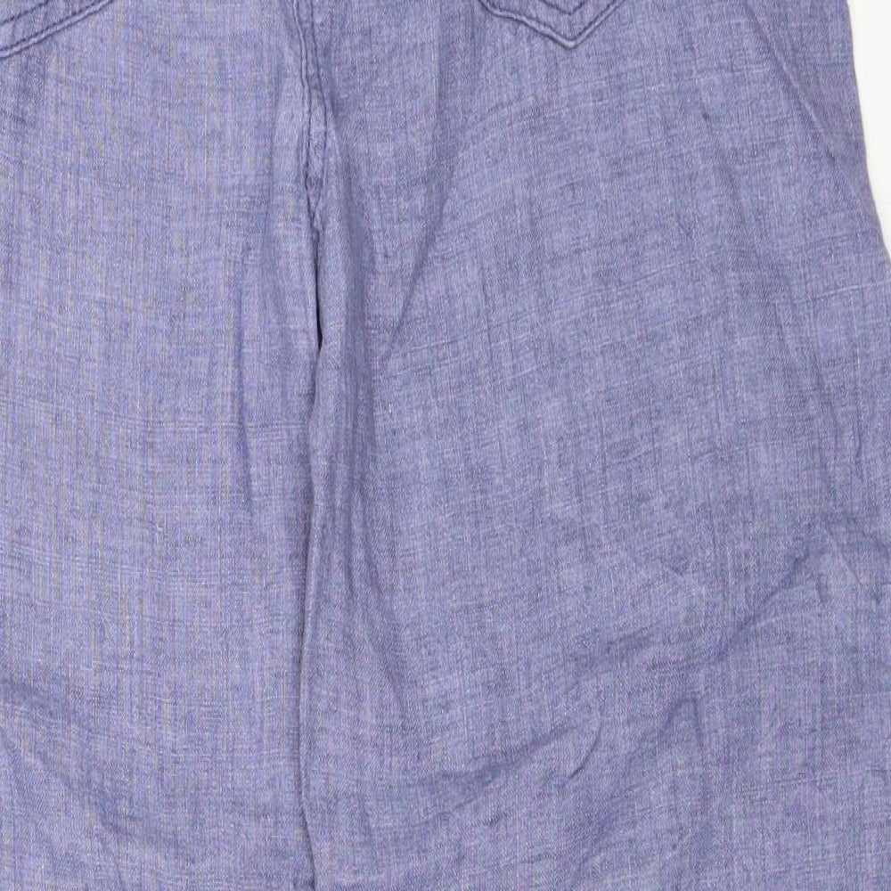 George Womens Blue   Trousers  Size 12 L28 in