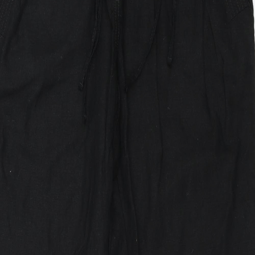 NEXT Womens Black   Trousers  Size 12 L31 in