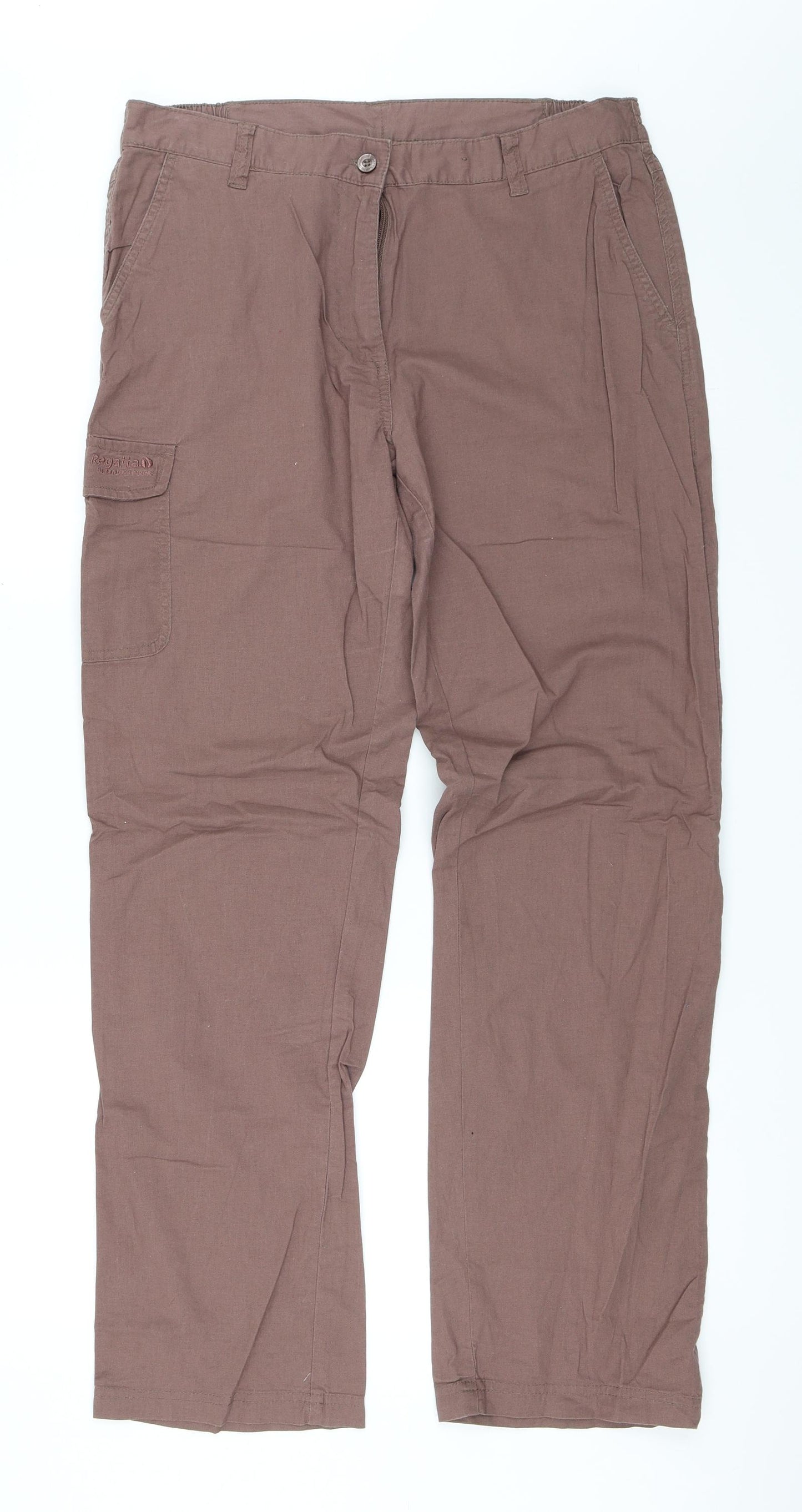 Regatta Womens Brown   Trousers  Size 14 L31 in