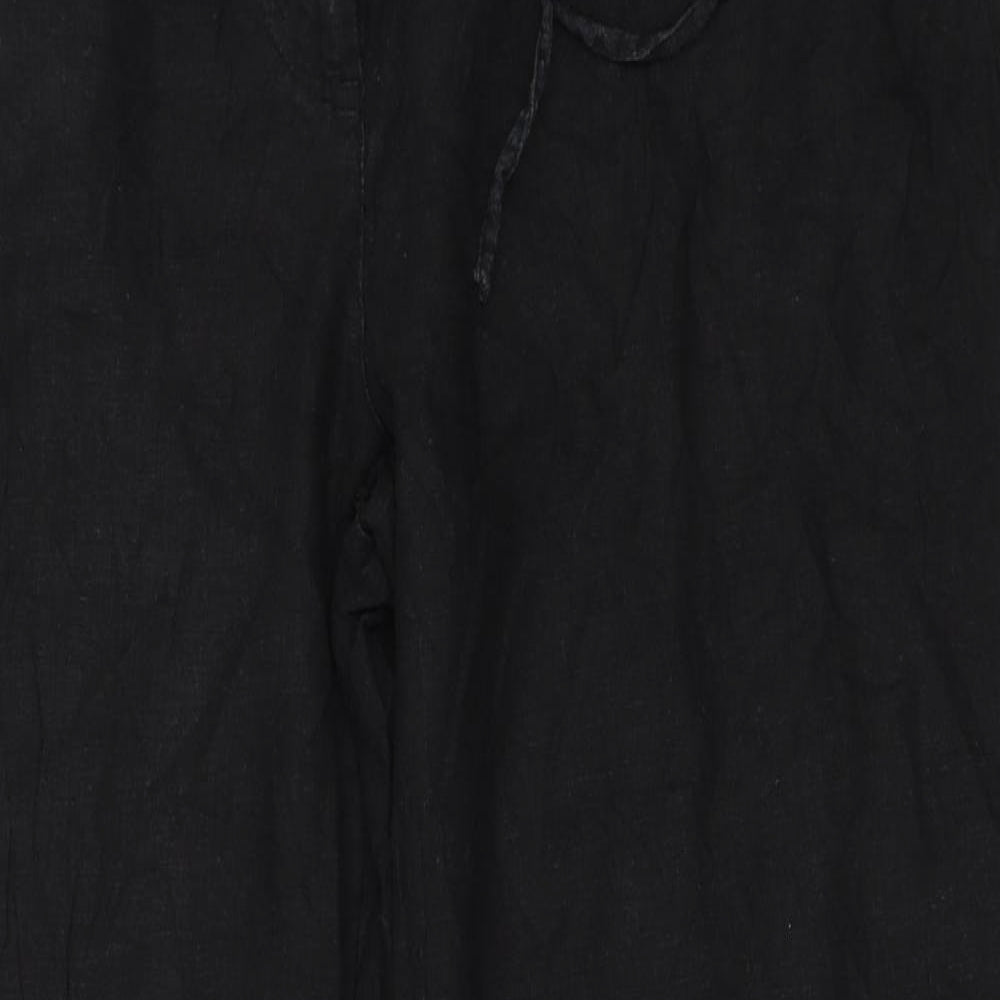 XE Womens Black   Trousers  Size 18 L29 in