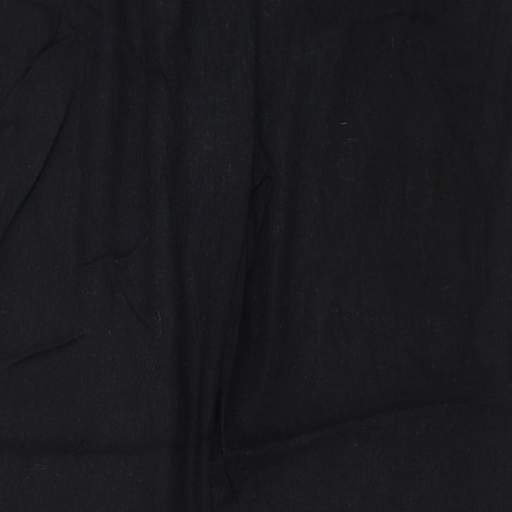 Marks and Spencer Womens Black   Trousers  Size 14 L28 in