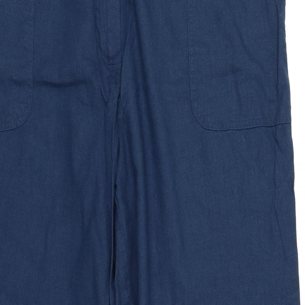 Ellie Louise Womens Blue   Trousers  Size 20 L28 in