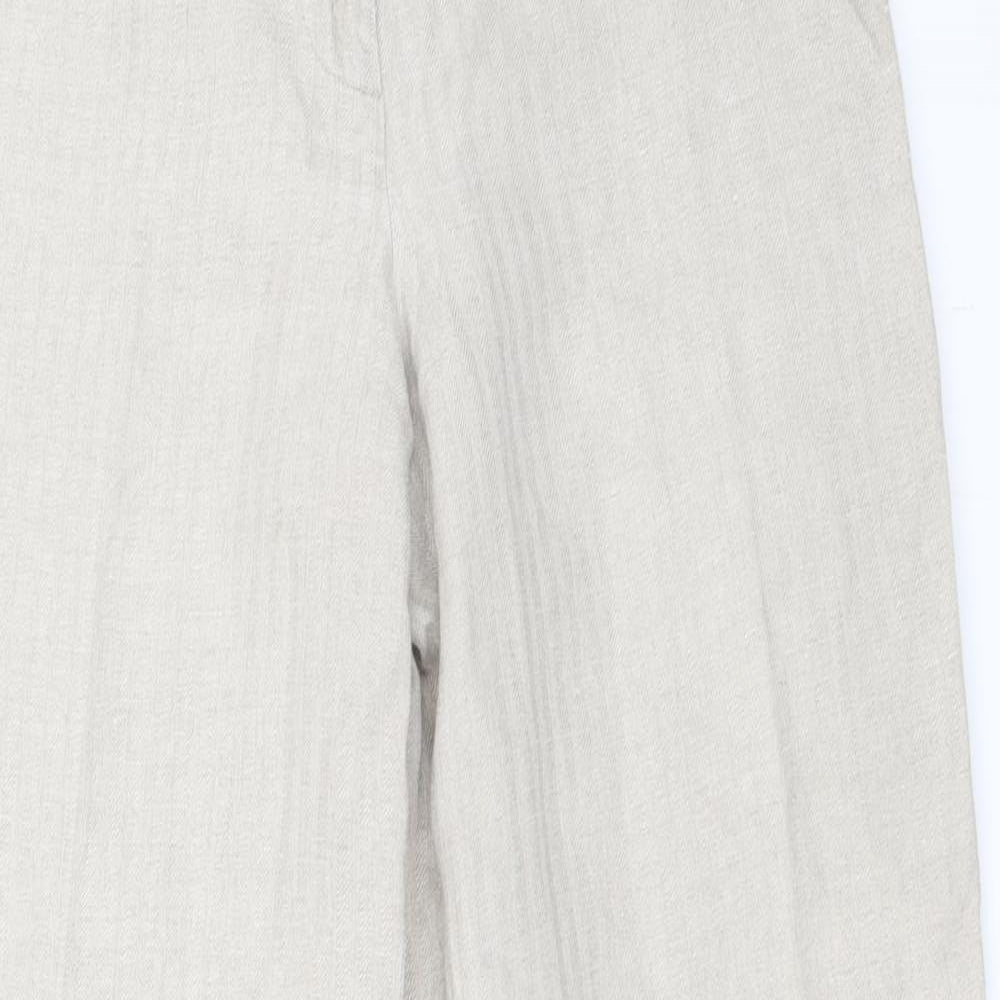 EAST Womens Beige   Trousers  Size 12 L31 in