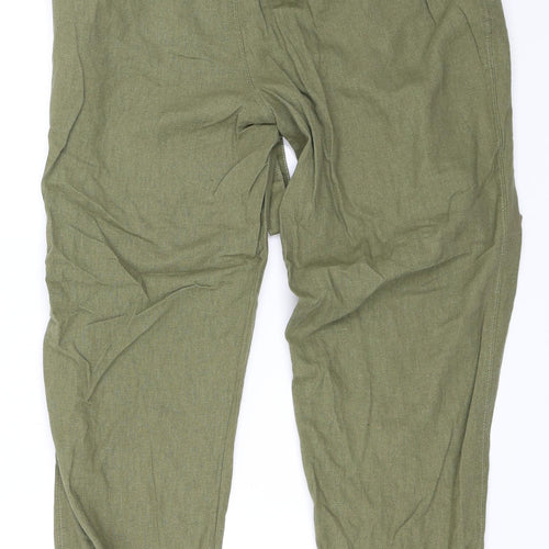 TU Womens Green   Jogger Trousers Size 14 L27 in