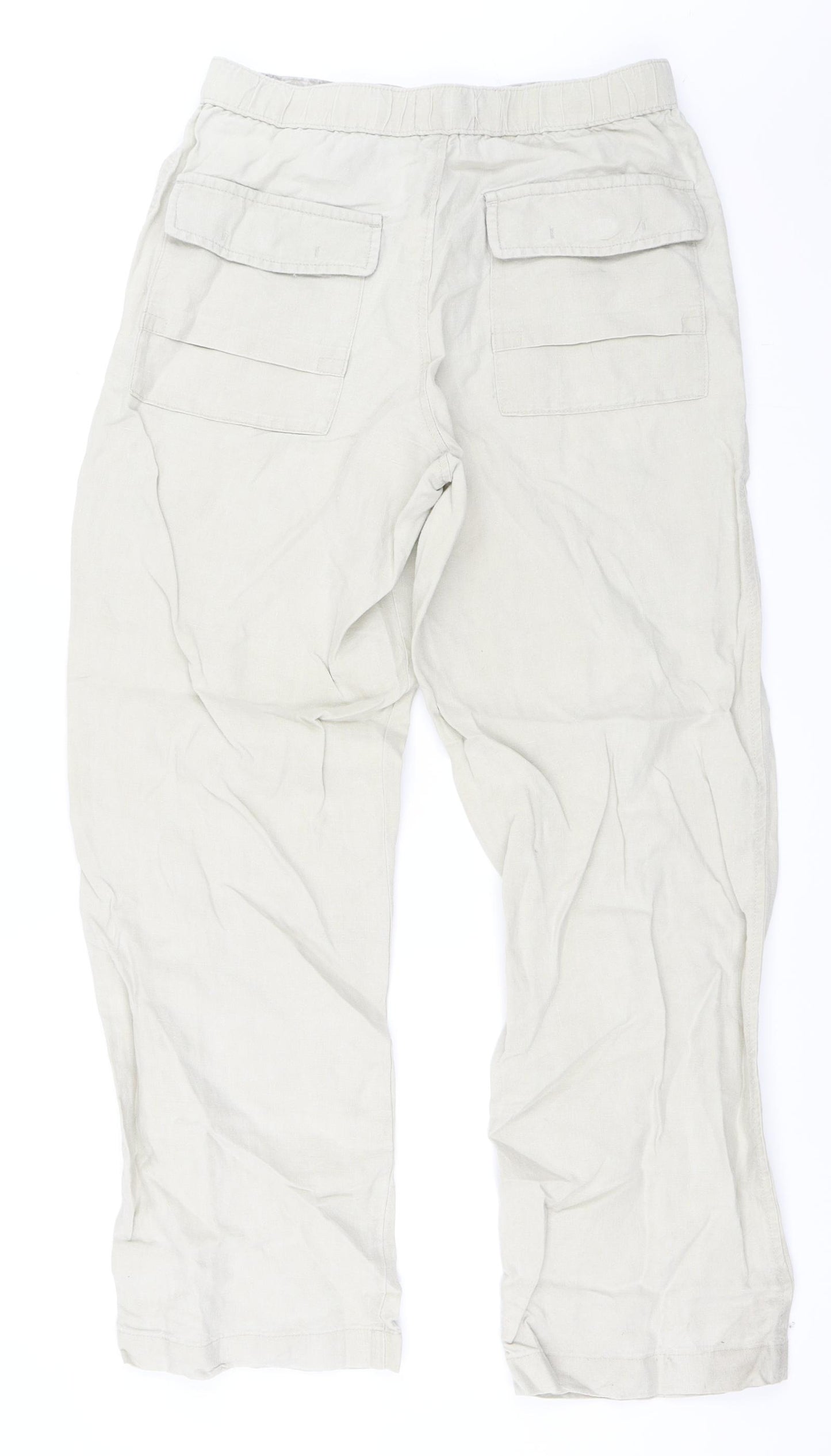 Marks and Spencer Womens Beige   Trousers  Size 31 in L29 in