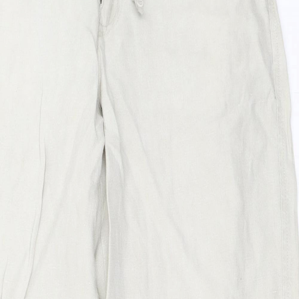 Marks and Spencer Womens Beige   Trousers  Size 31 in L29 in