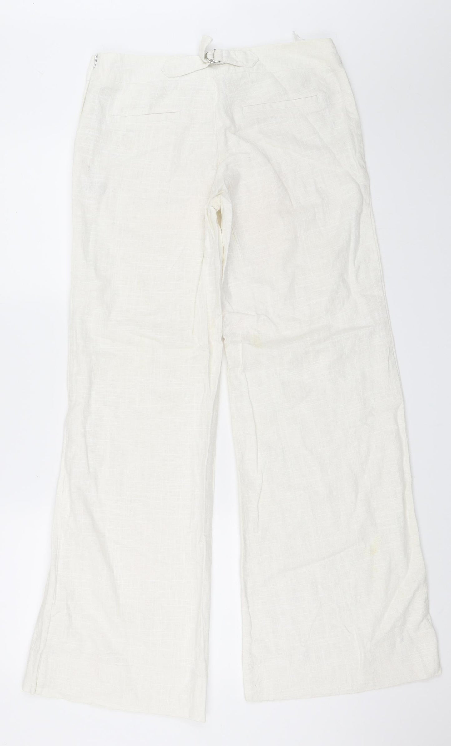 Atmosphere Womens Ivory   Trousers  Size 10 L31 in
