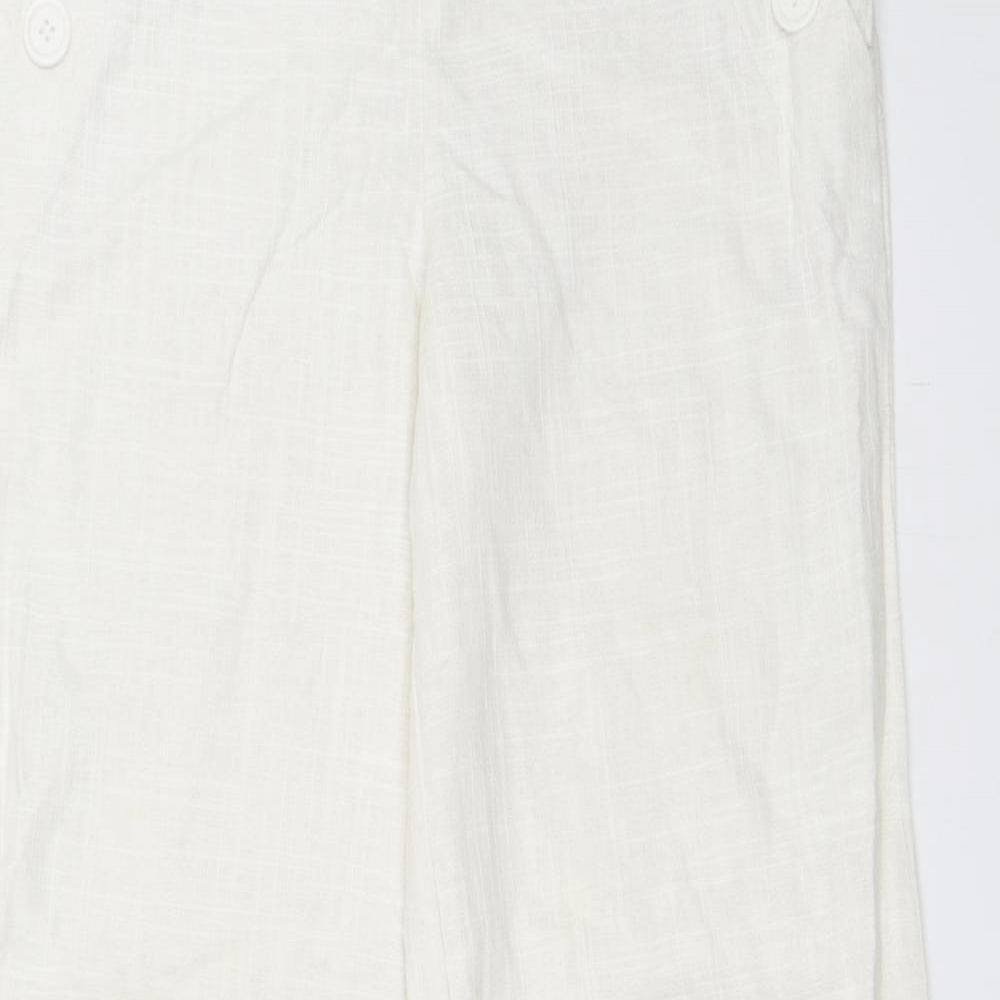 Atmosphere Womens Ivory   Trousers  Size 10 L31 in