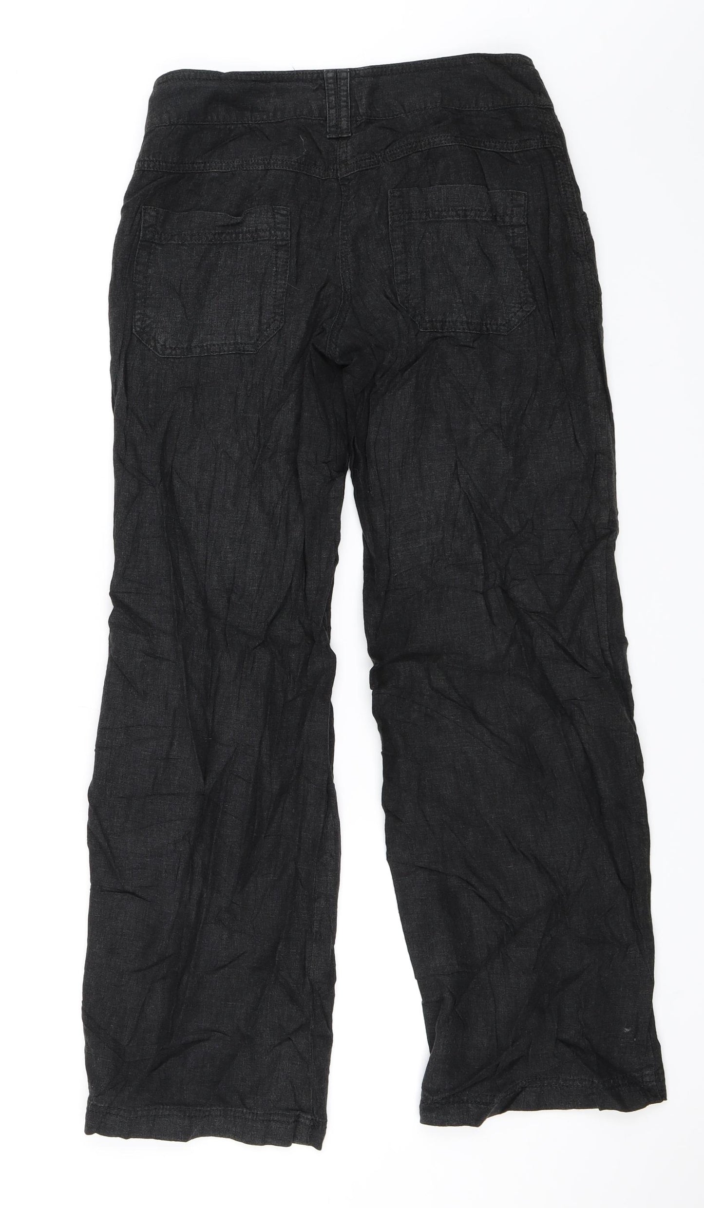 NEXT Womens Black   Trousers  Size 6 L30 in