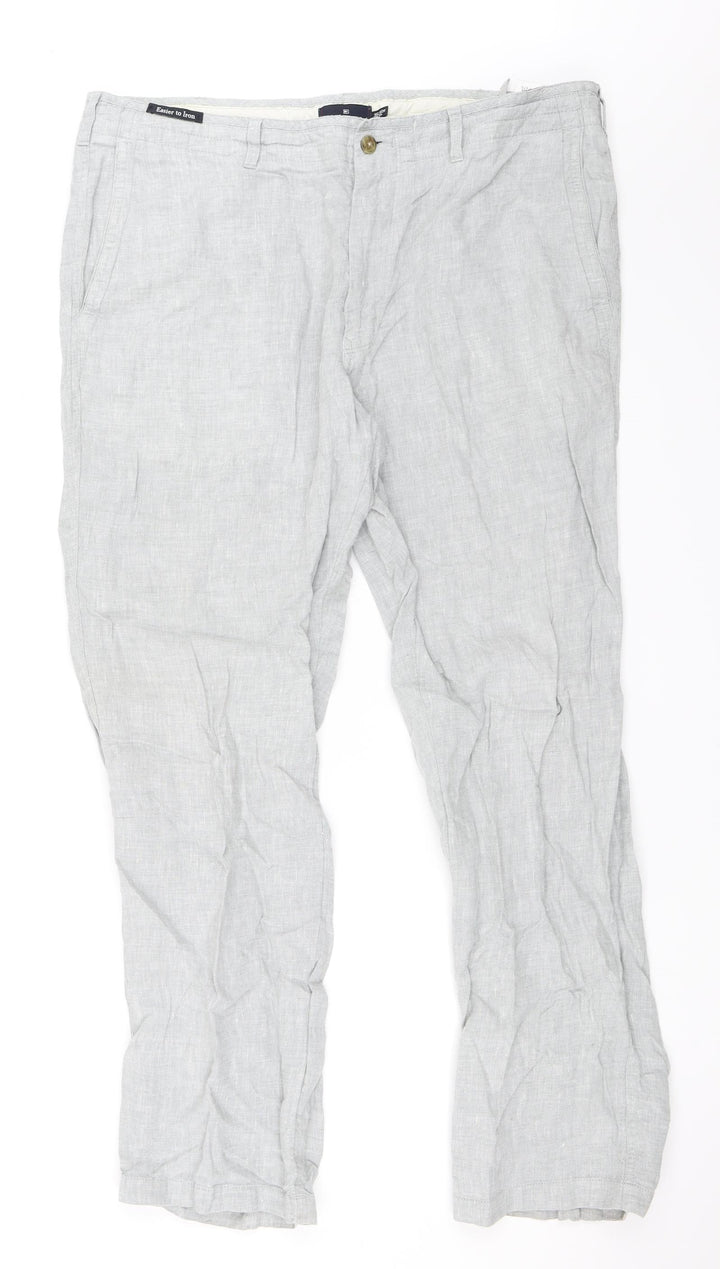Blue Harbour Womens Grey Trousers Size 40 in L31 in