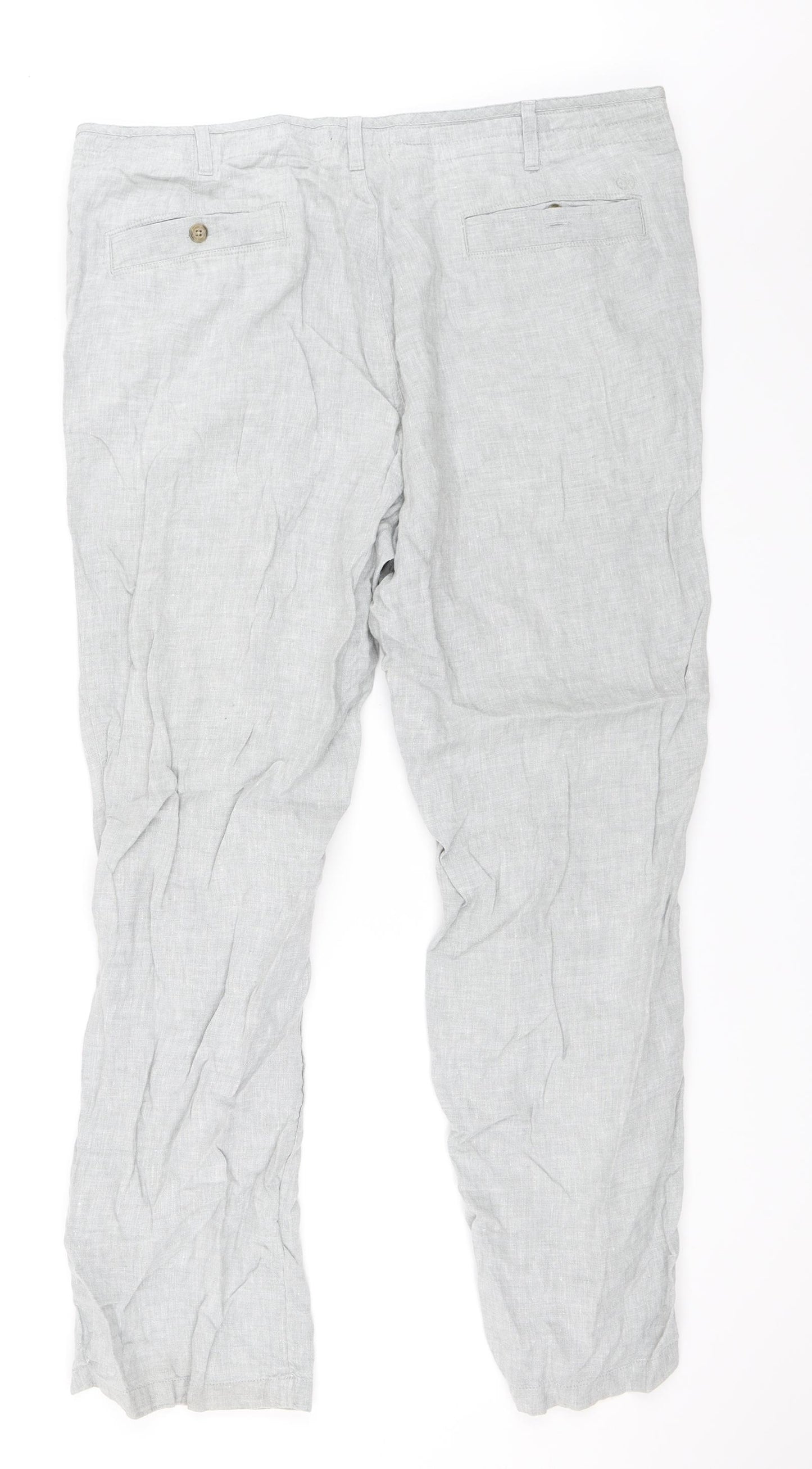 Blue Harbour Womens Grey   Trousers  Size 40 in L31 in